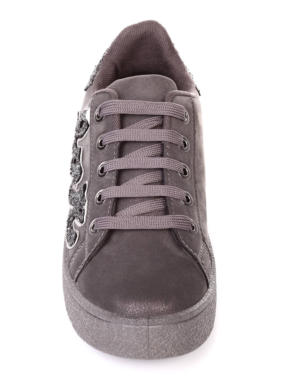 Ежедневни дамски обувки в сиво 3U-18645 grey