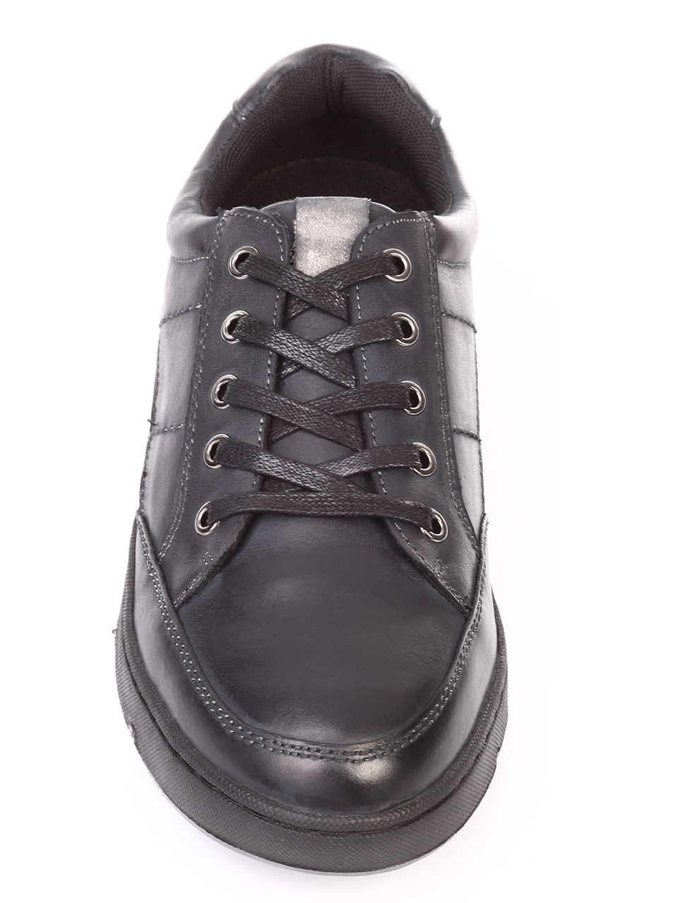 Ежедневни мъжки обувки от естествена кожа 7N-18723 black