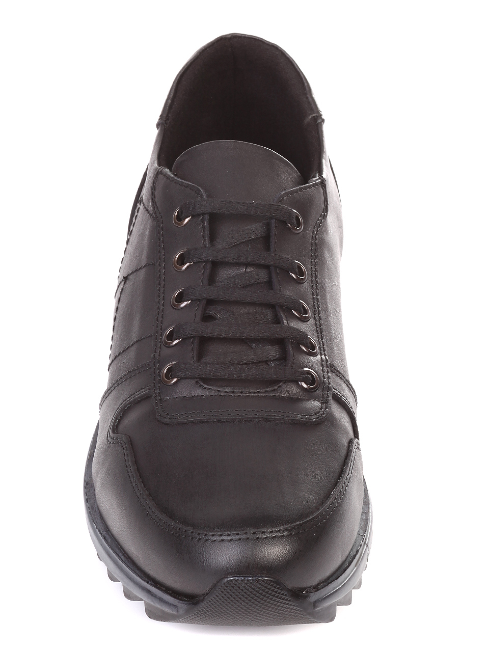 Ежедневни мъжки обувки от естествен набук 7AT-181135 black