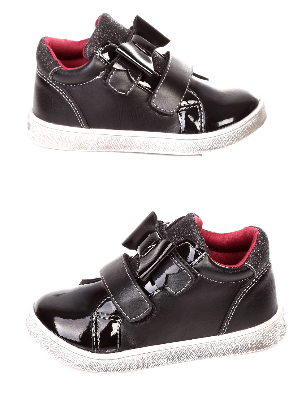 Ежедневни детски обувки в черно 18P-181001 black 