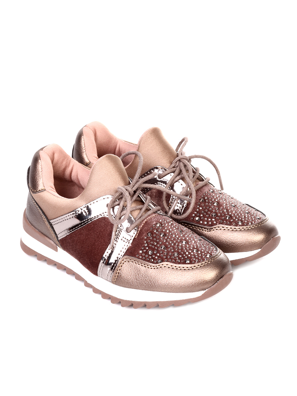 Ежедневни детски обувки в розово 18P-181002 pink