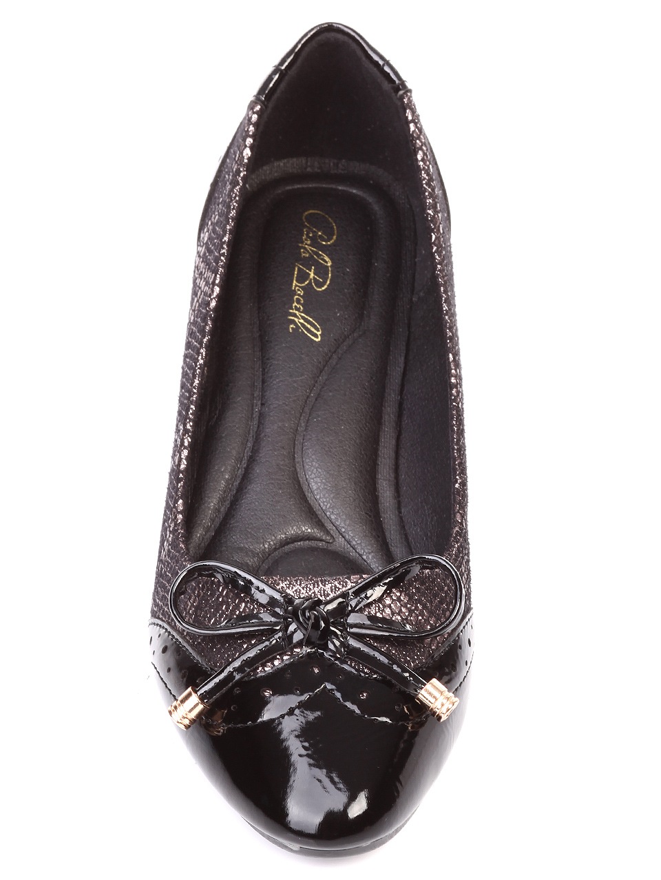 Ежедневни дамски обувки в черно  3F-18977 black