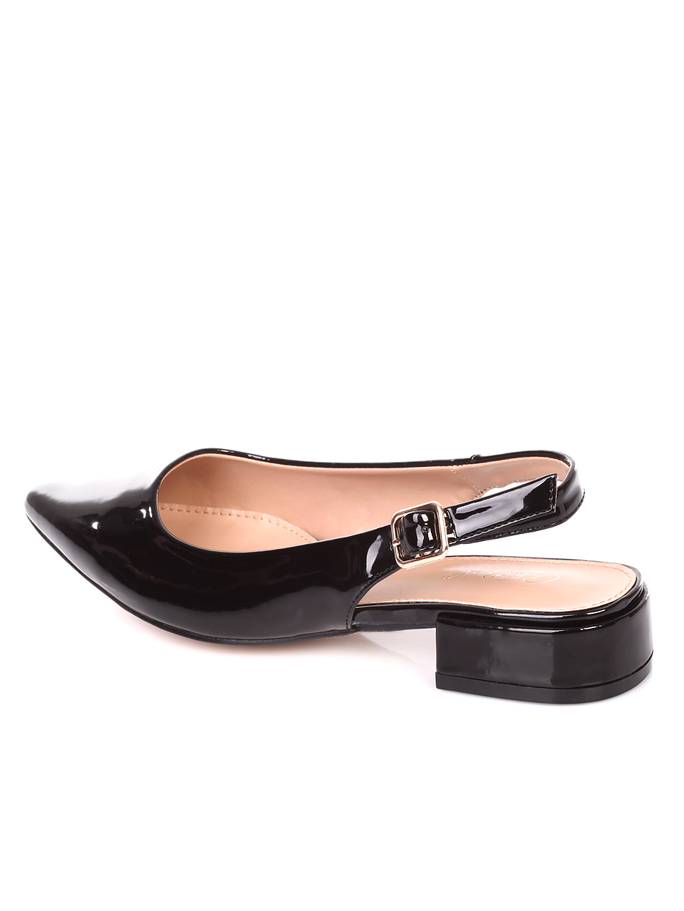Ежедневни дамски обувки в черно 3W-19095 black
