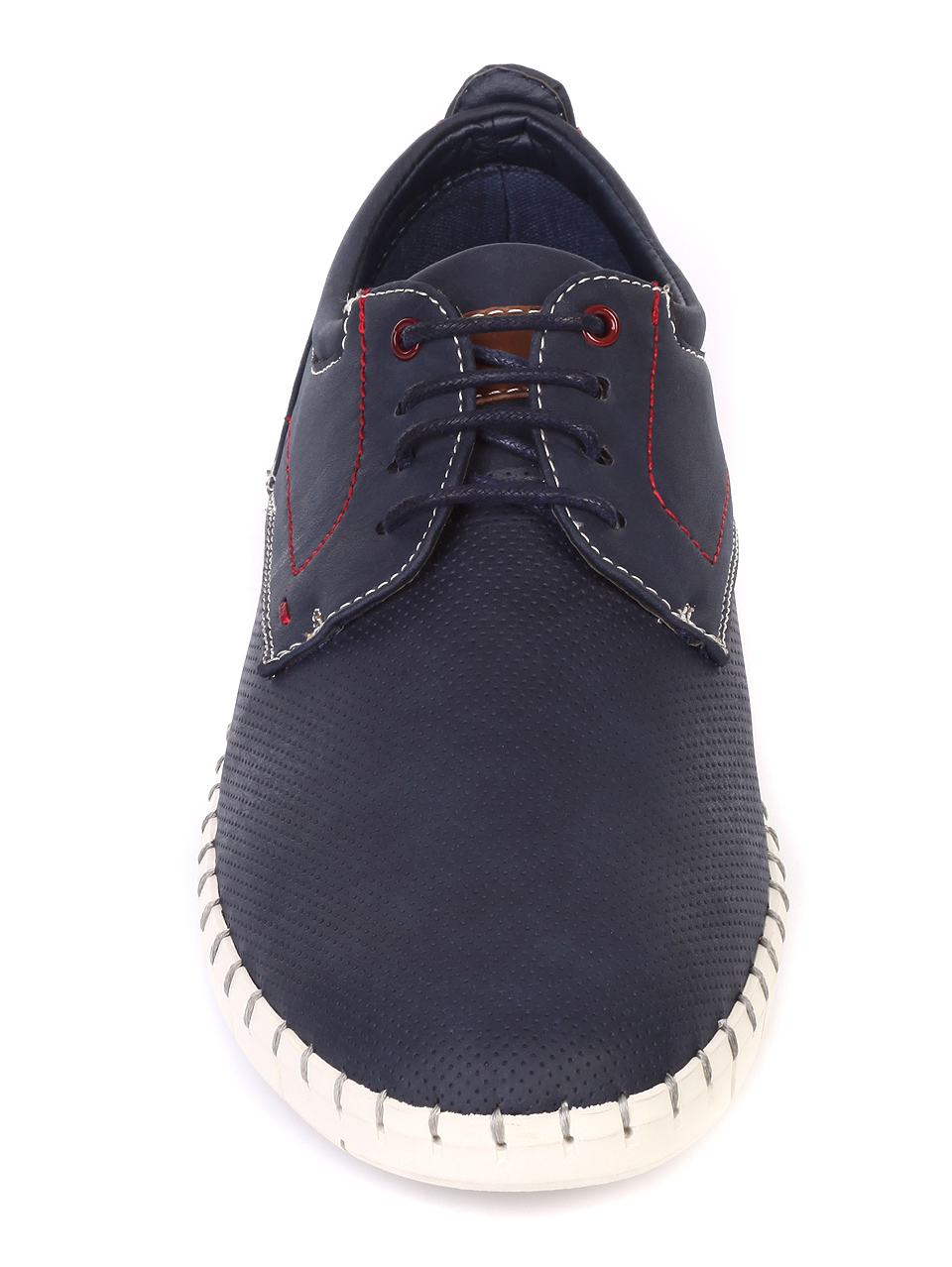 Ежедневни мъжки обувки в синьо 7W-19099 navy