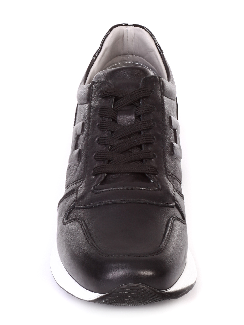 Ежедневни мъжки обувки от естествена кожа 7AT-19465 black