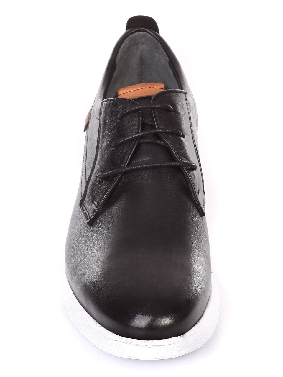 Ежедневни мъжки обувки от естествена кожа 7AT-19434 black