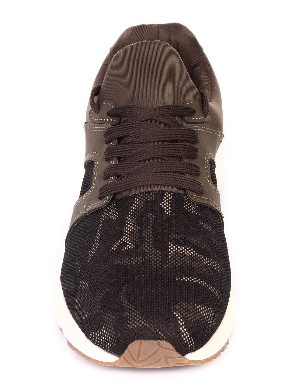 Ежедневни мъжки обувки в цвят каки 7U-19169 khaki