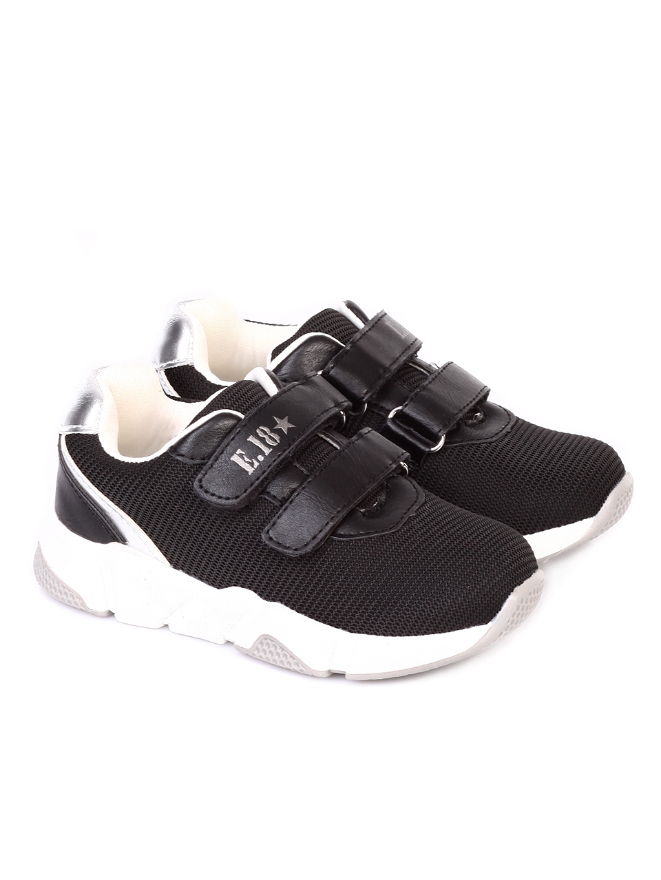 Ежедневни детски обувки в черно 18P-19003 black
