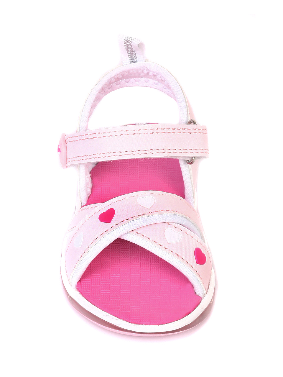 Ежедневни детски сандали със светещи елементи 17K-19223 pink
