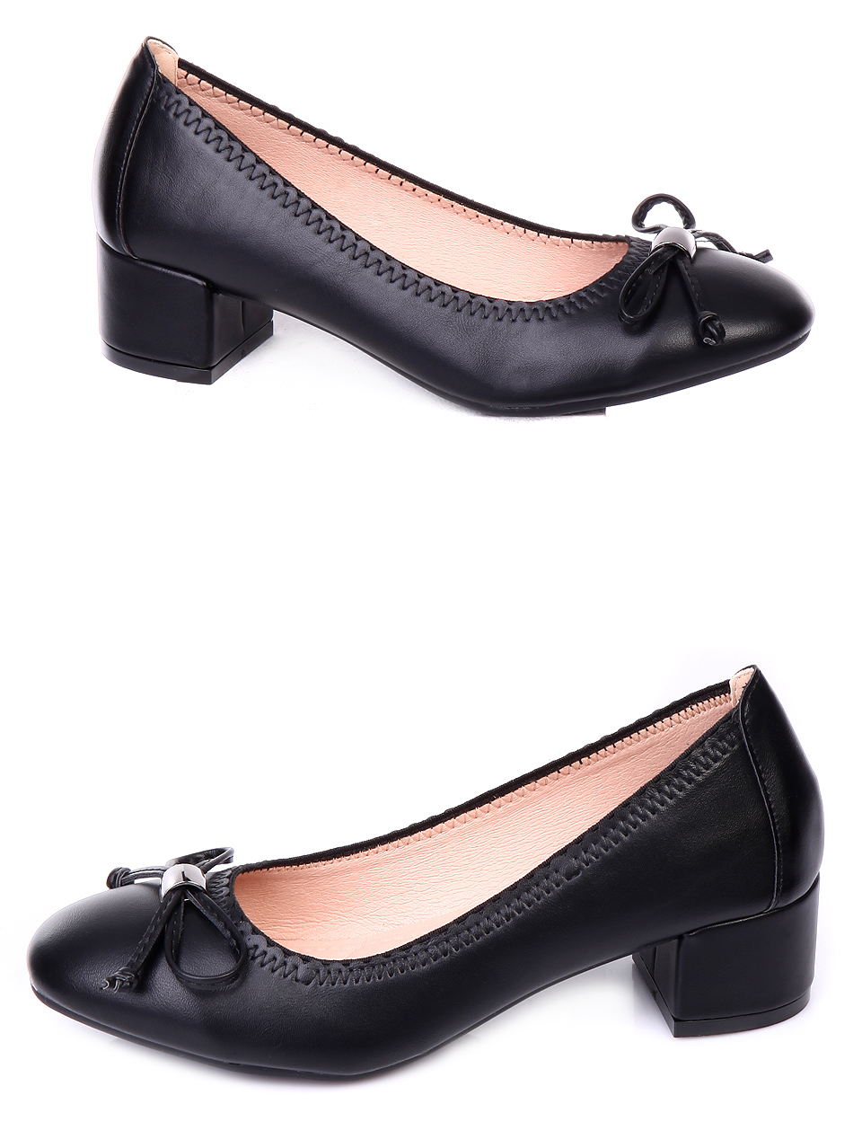 Ежедневни дамски обувки в черно 3F-19331 black