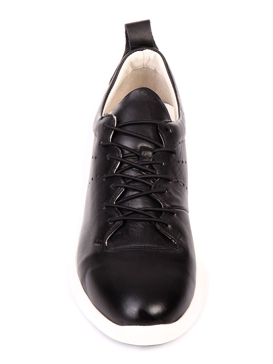 Ежедневни мъжки обувки от естествена кожа 7AT-19440 black