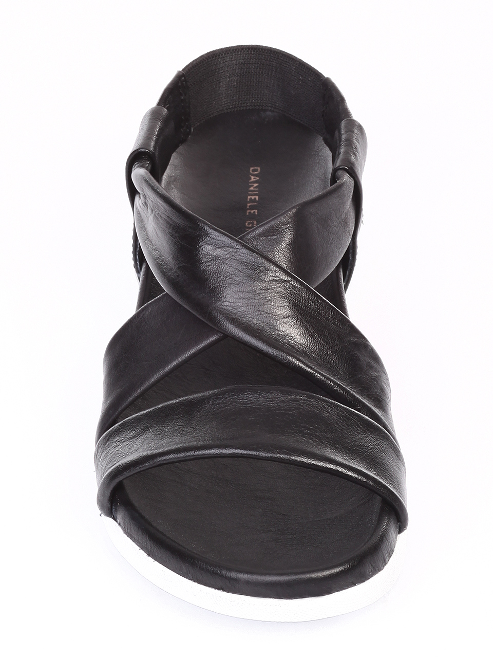 Ежедневни дамски сандали от естествена кожа 4AB-19476 black