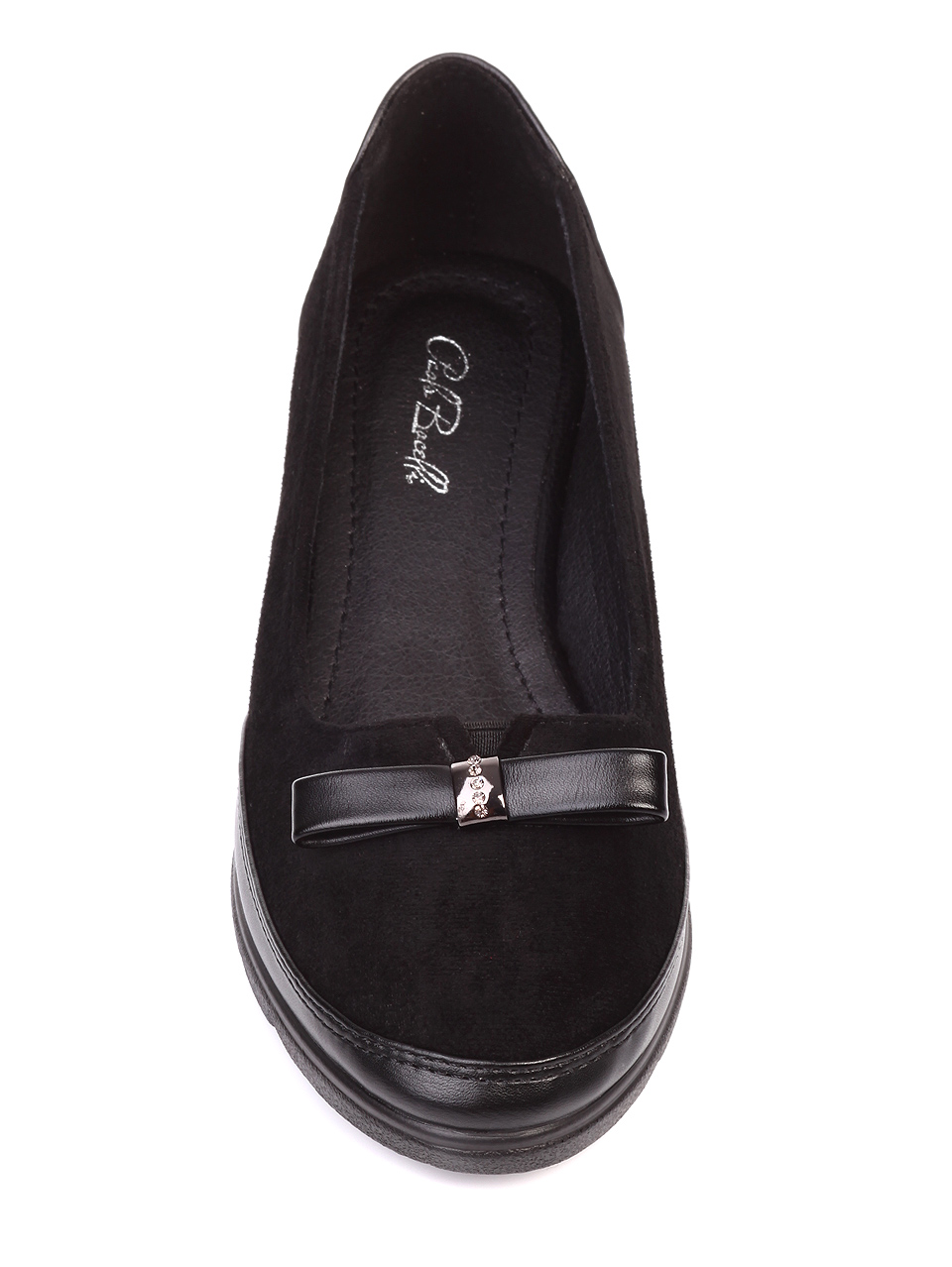 Ежедневни дамски обувки в черно 3C-19525 black