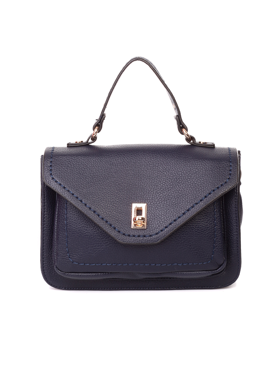 Елегантна дамска чанта в цвят нави 9Q-19596 blue