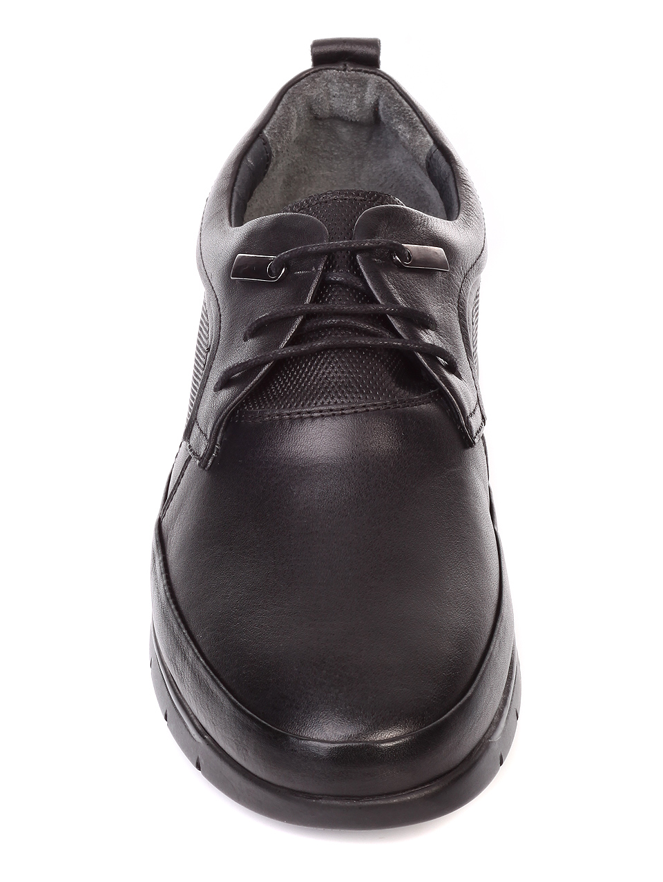 Ежедневни мъжки обувки от естествена кожа 6567 black