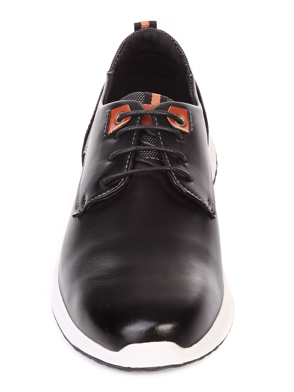 Ежедневни мъжки обувки в черно 7W-19711 black