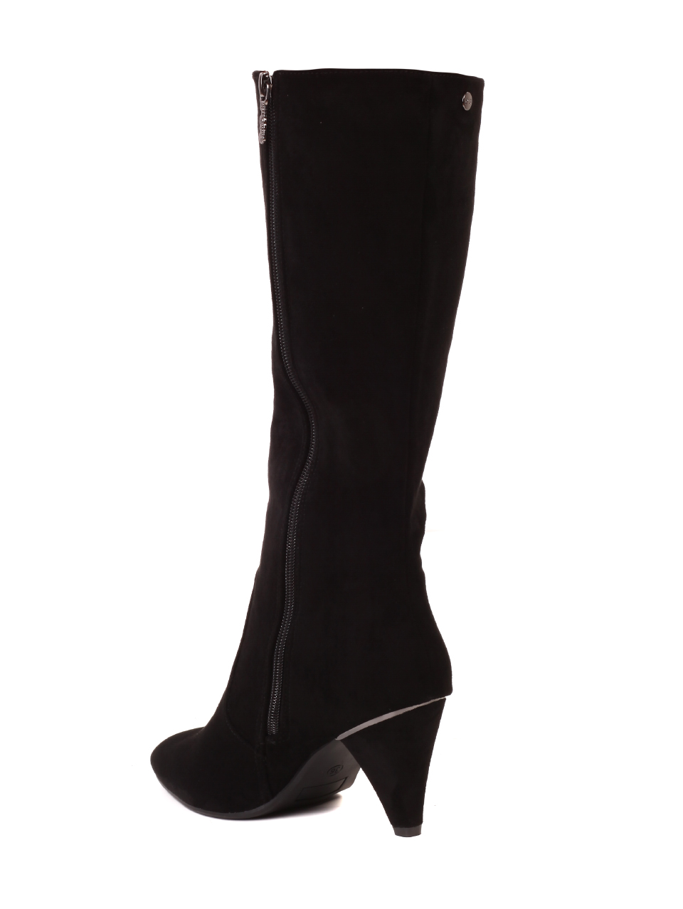 Елегантни дамски ботуши в черно 1L-19572 black