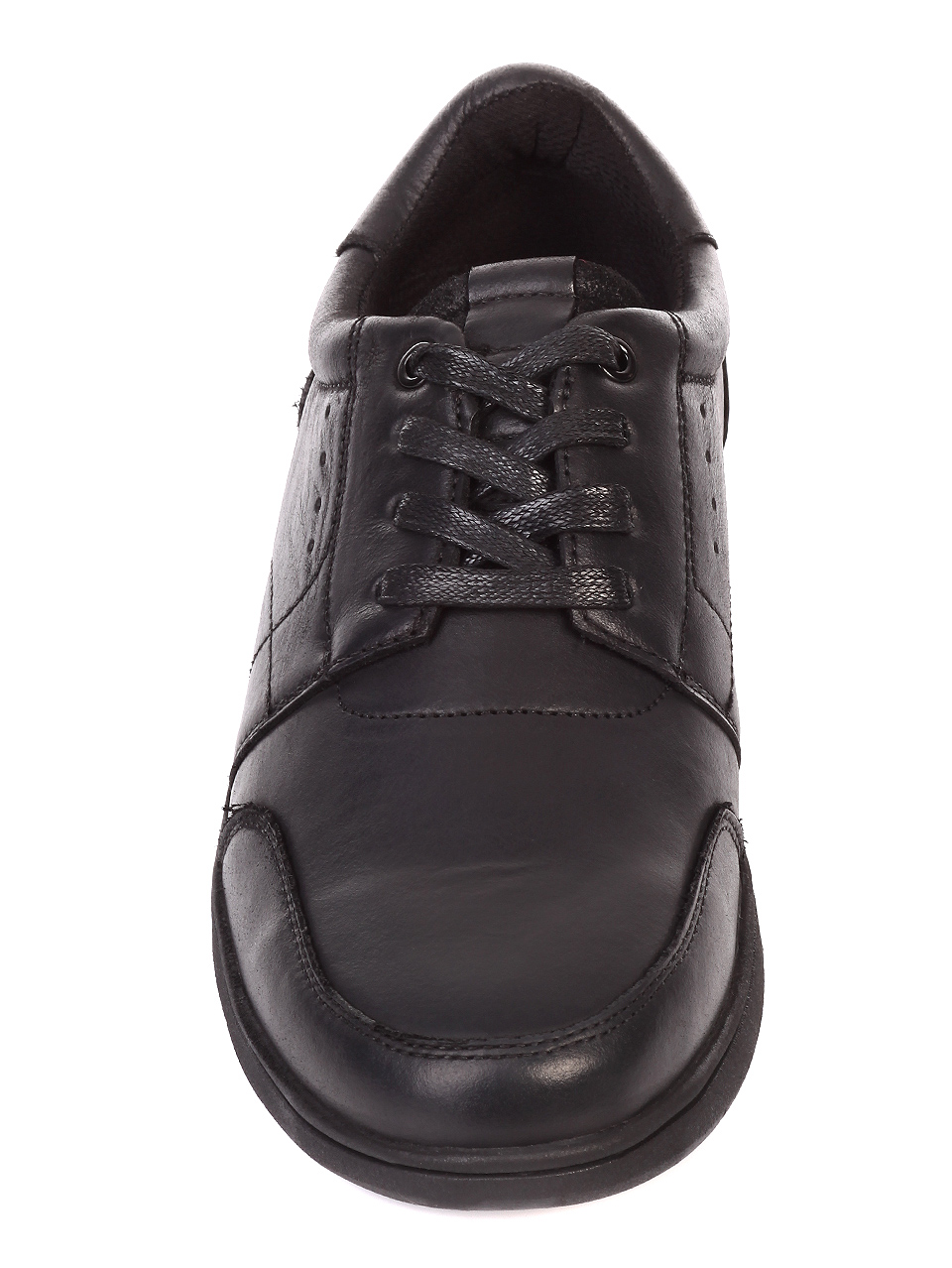 Ежедневни мъжки обувки от естествена кожа 7N-19775 black