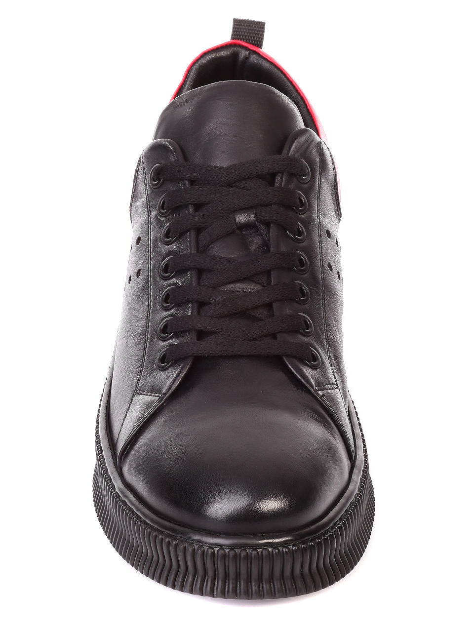 Ежедневни мъжки обувки от естествена кожа 7AT-19949 black