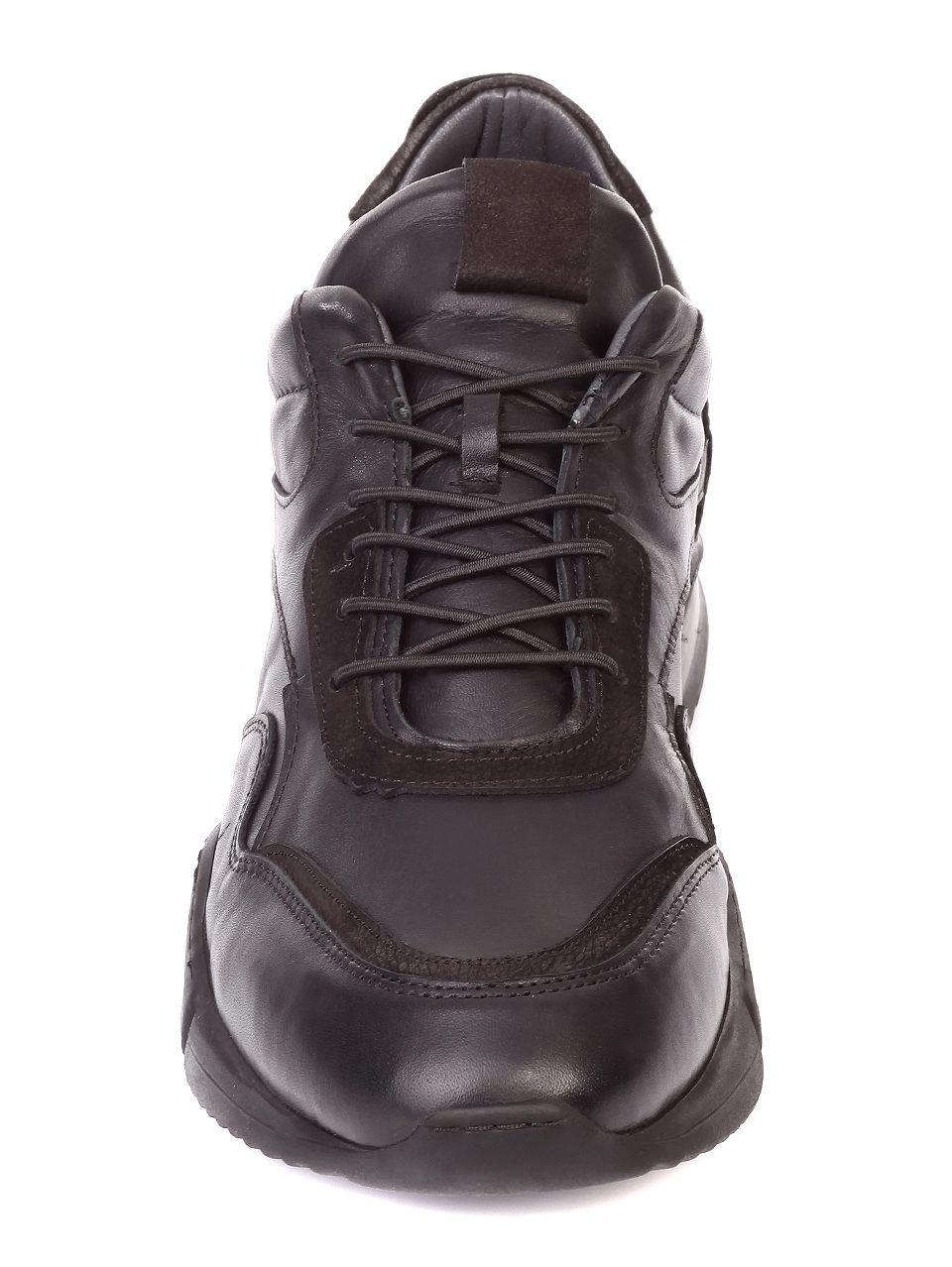 Ежедневни мъжки обувки от естествена кожа 7AT-19950 black