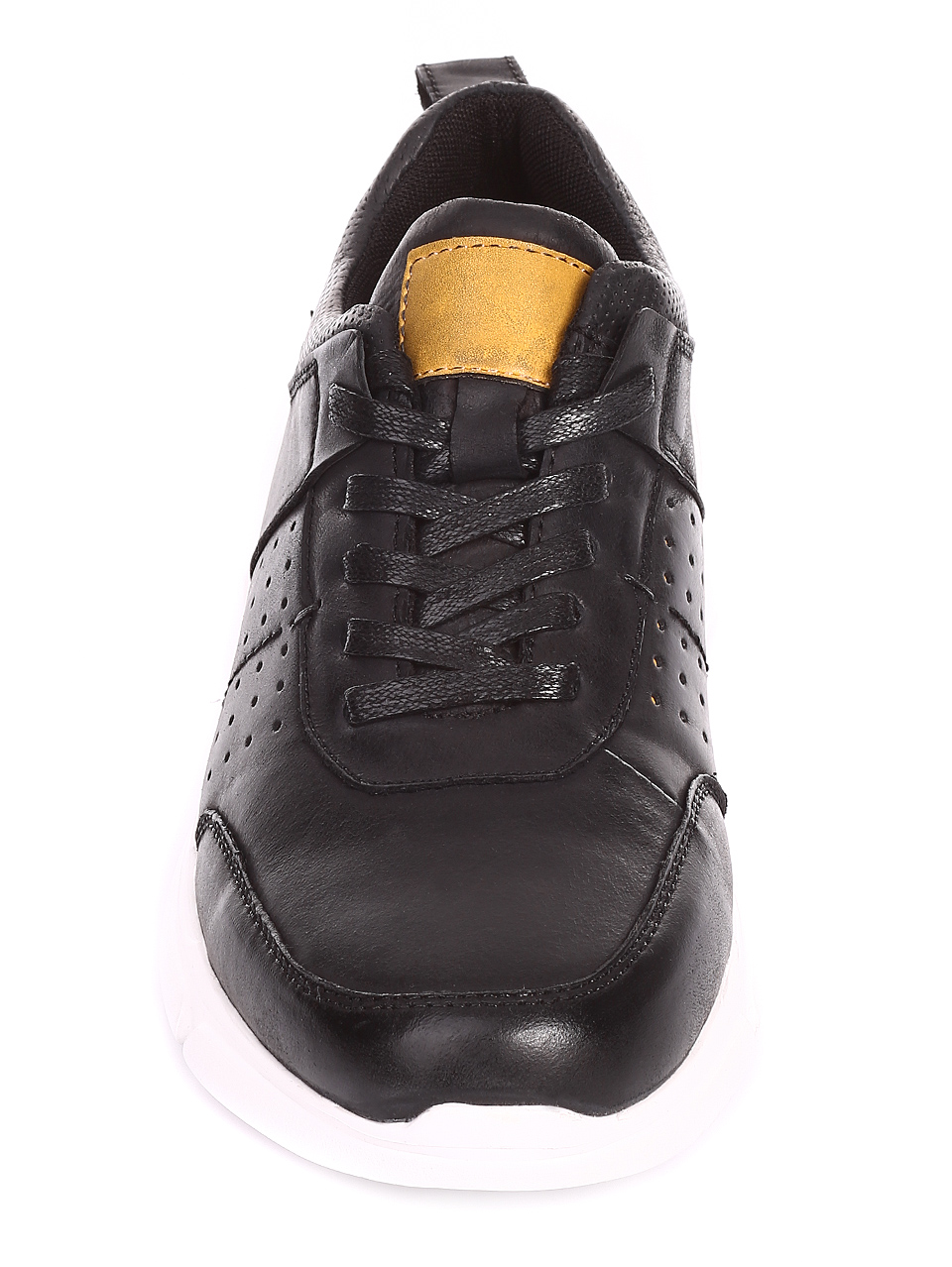Ежедневни мъжки обувки от естествен набук 7N-20232 black
