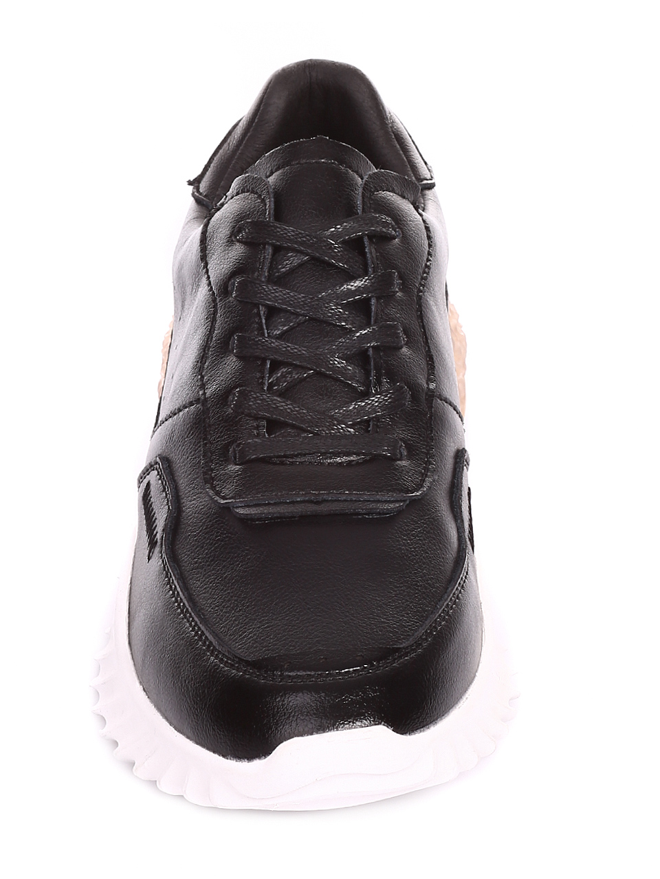 Ежедневни мъжки обувки от естествена кожа 7N-20227 black 