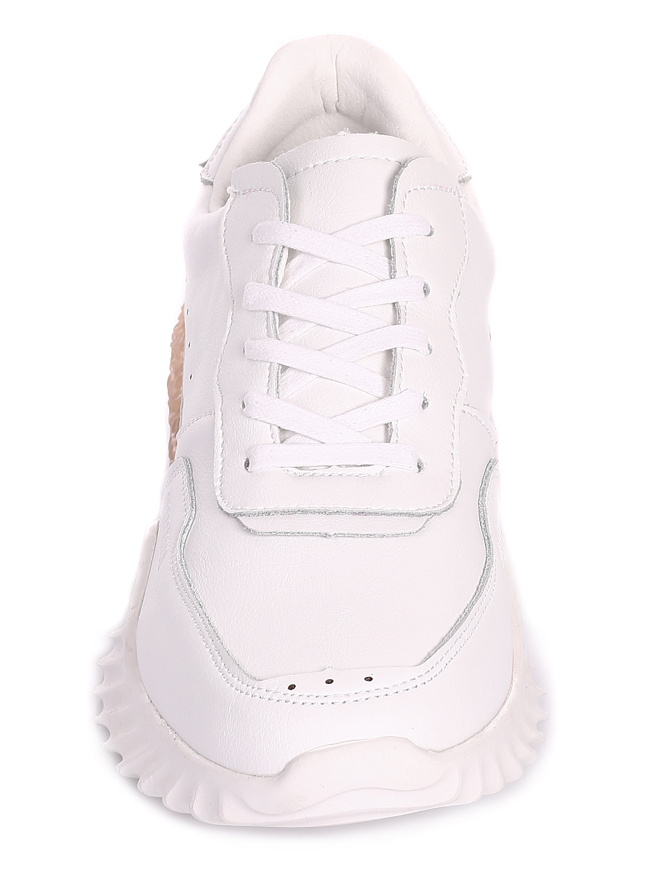 Ежедневни мъжки обувки от естествена кожа 7N-20227 white 