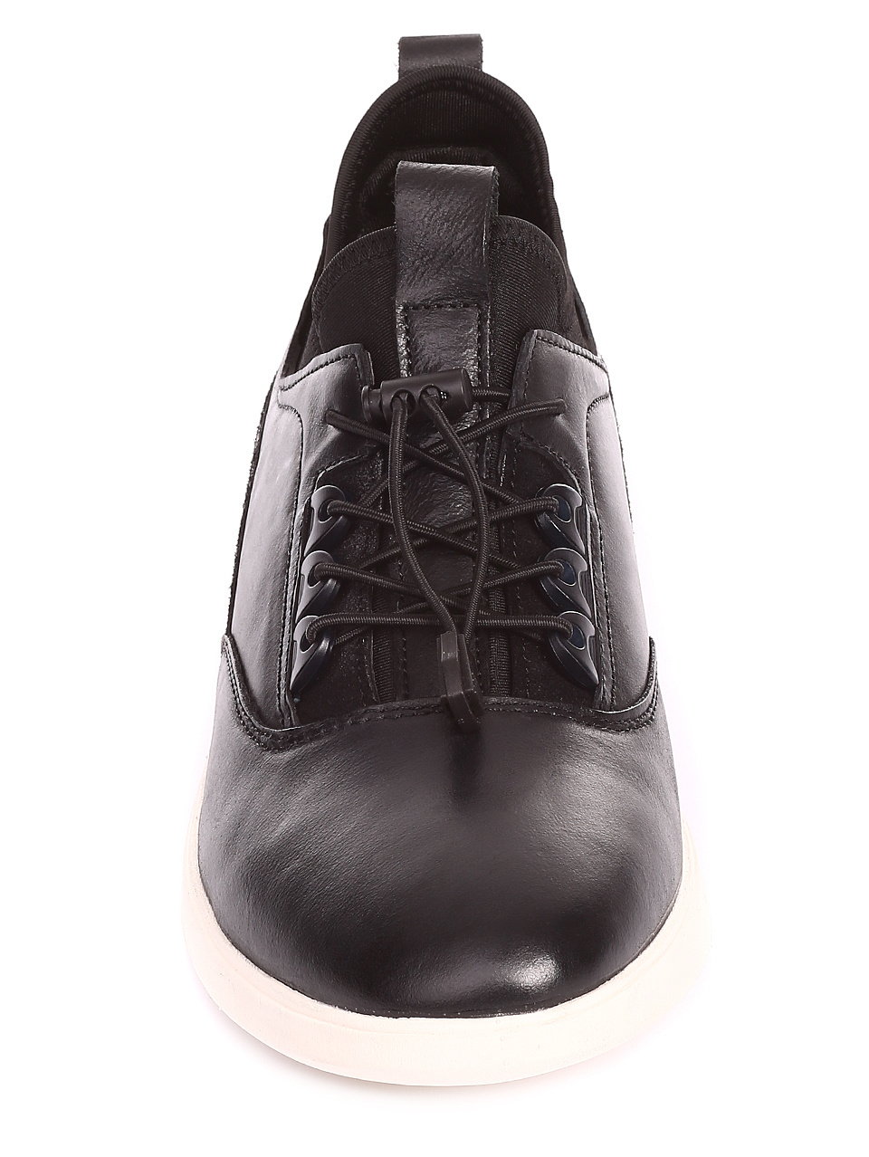Ежедневни мъжки обувки от естествена кожа 7N-20238 black