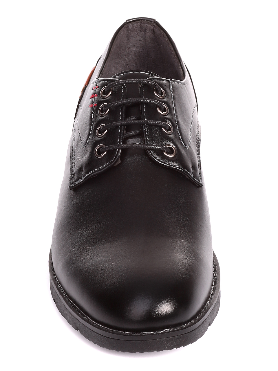 Ежедневни мъжки обувки от естествена кожа 7X-20245 black