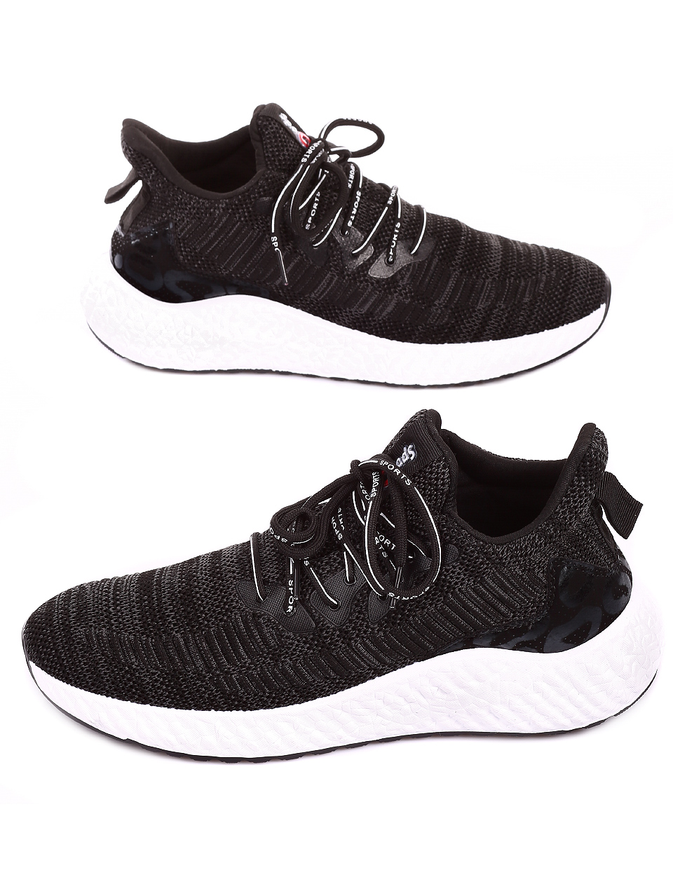 Ежедневни мъжки обувки в черно 7U-20203 black