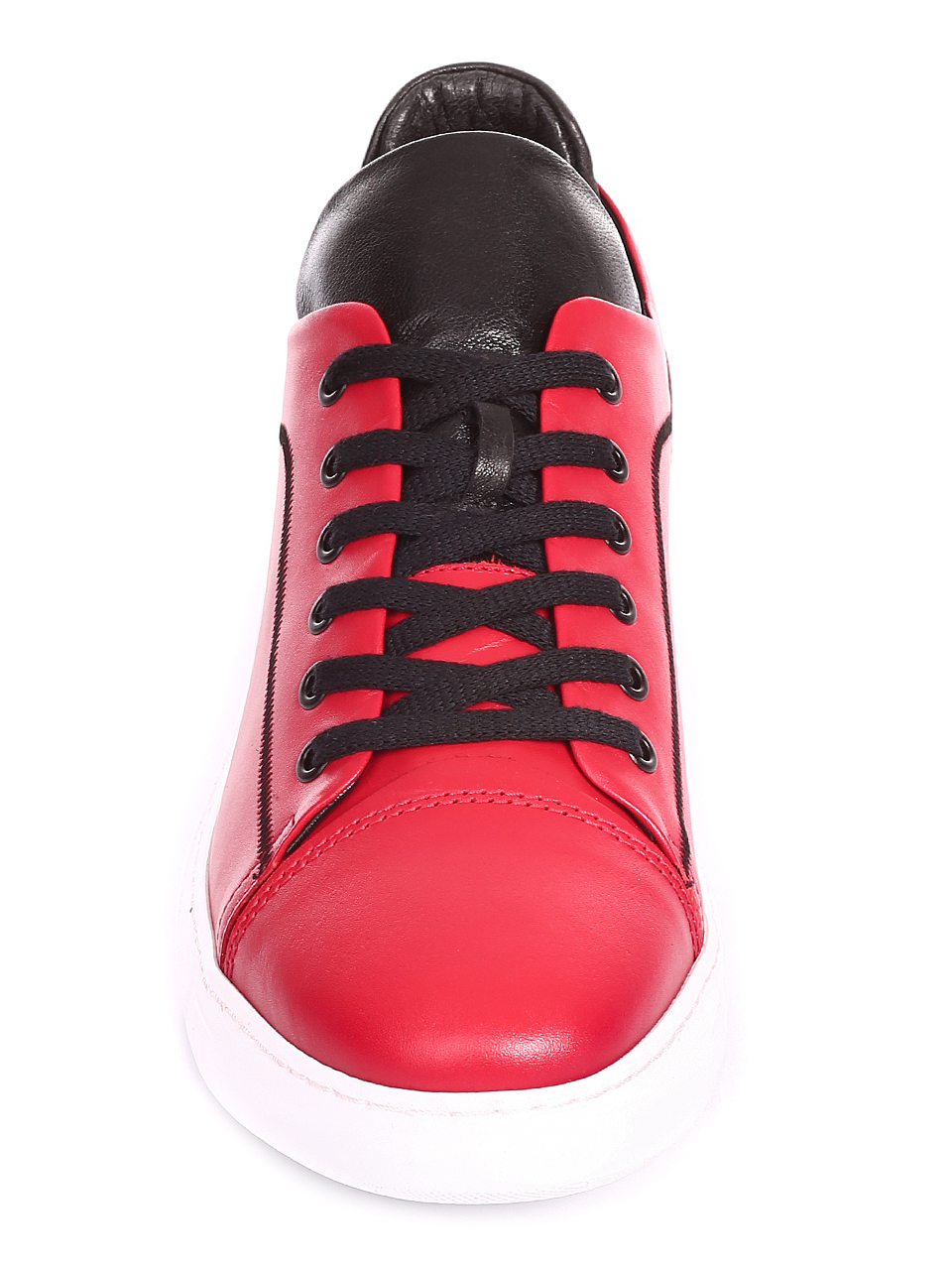 Ежедневни мъжки обувки от естествена кожа 7AT-20491 red