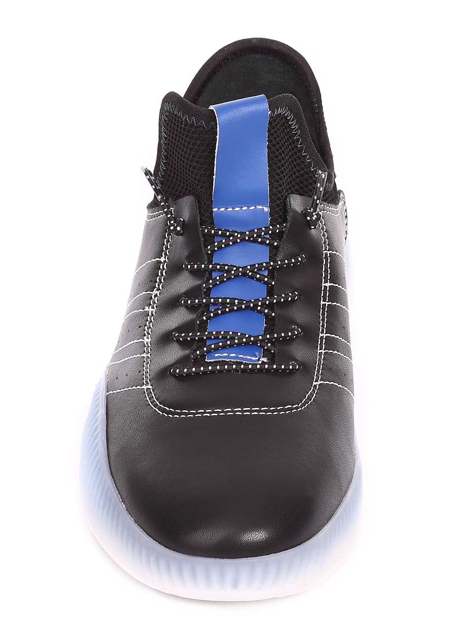 Ежедневни мъжки обувки от естествена кожа 7N-20225 black
