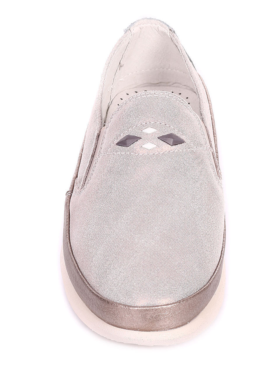 Ежедневни дамски обувки от естествен велур 3AF-20034 grey