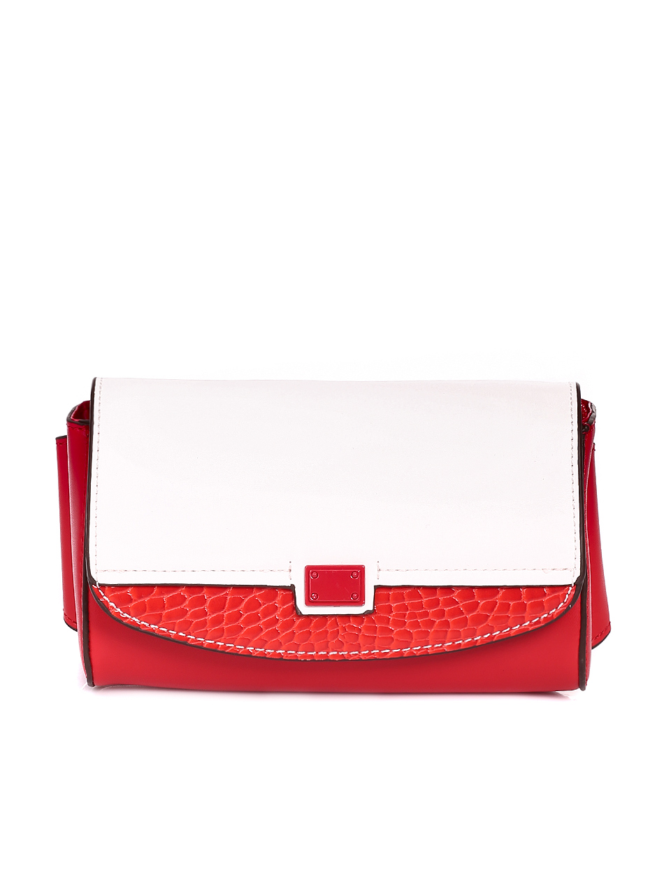 Eжедневна дамска чанта за кръста в червено 9Q-20433 red