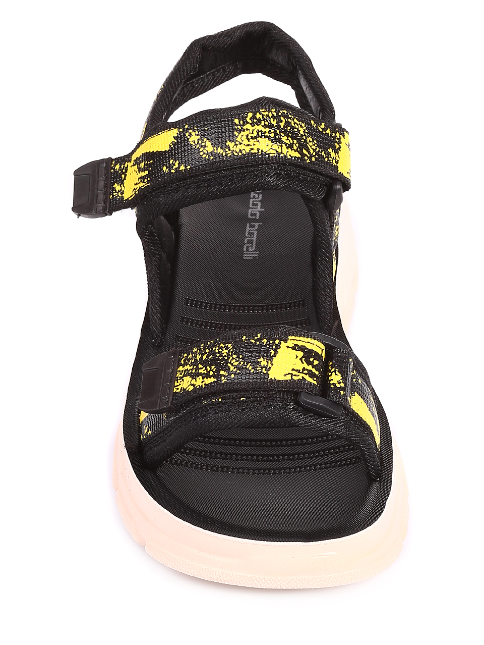 Ежедневни дамски сандали в жълто 4D-20266 yellow
