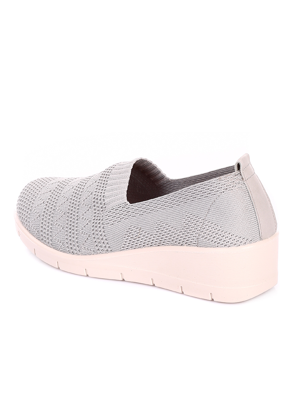 Ежедневни дамски обувки в сиво 3C-20196 grey