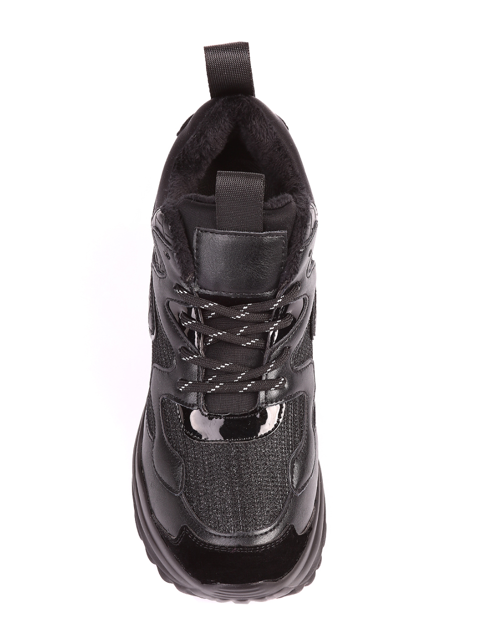 Ежедневни дамски обувки в черно 3U-20706 black