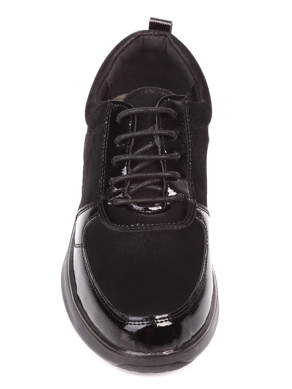 Ежедневни дамски обувки в черно 3C-20620 black (21641)