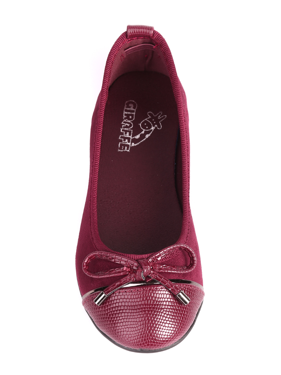 Ежедневни детски обувки в червено 18L-20584 burgundy