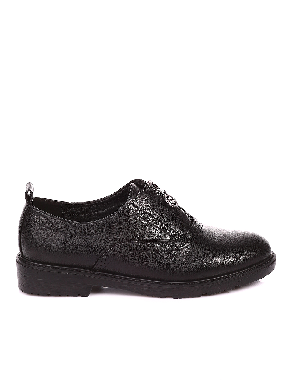 Ежедневни дамски обувки в черно 3C-20596 black