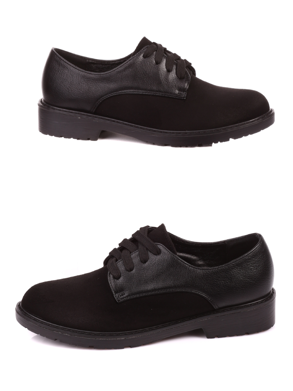 Ежедневни дамски обувки в черно 3C-20597 black-19533