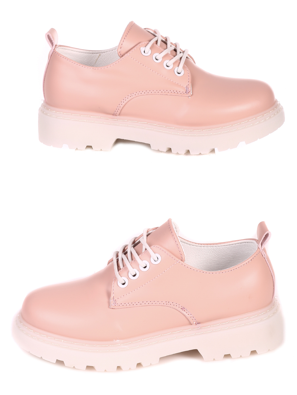 Ежедневни дамски обувки в розово 3U-21015 pink
