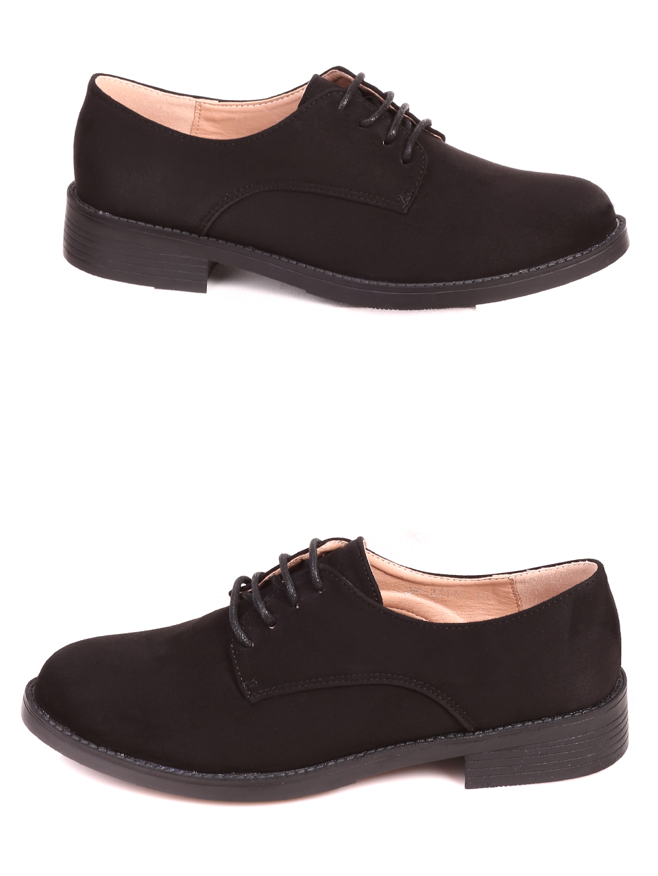 Ежедневни дамски обувки в черно 3R-21138 black
