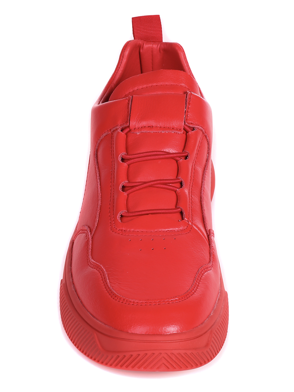 Ежедневни мъжки обувки от естествен кожа 7N-21247 red