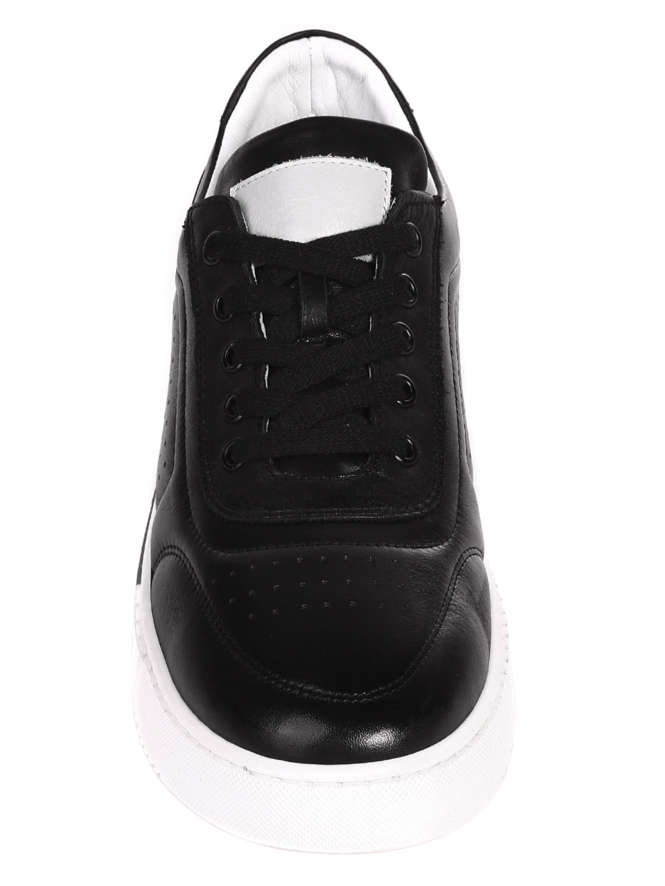 Ежедневни мъжки обувки от естествена кожа 7AT-21280 black