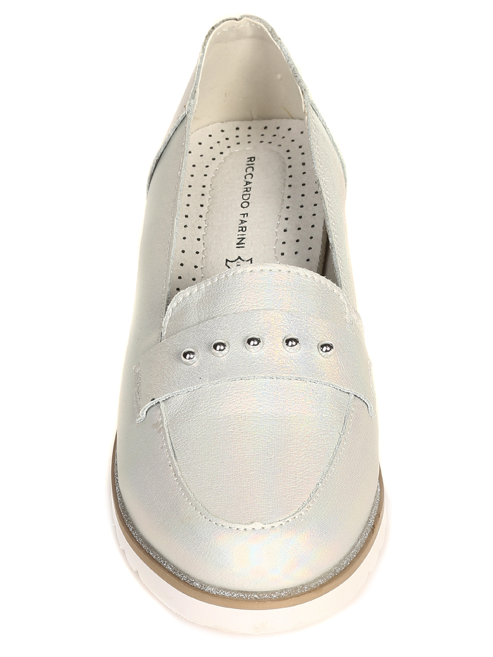 Ежедневни дамски обувки от естествена кожа 3AF-21108 white