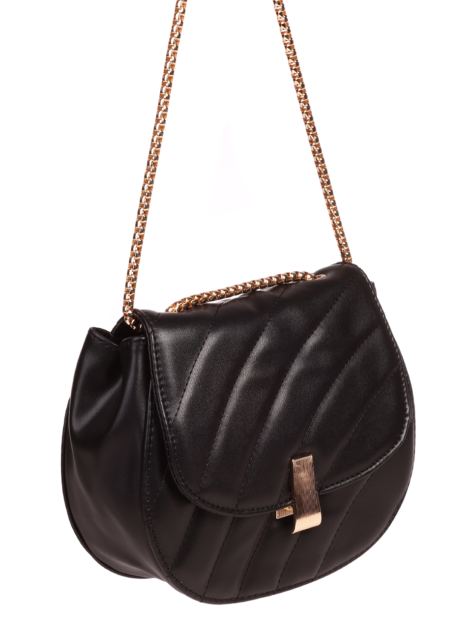 Елегантна дамска чанта в черно 9AG-21233 black