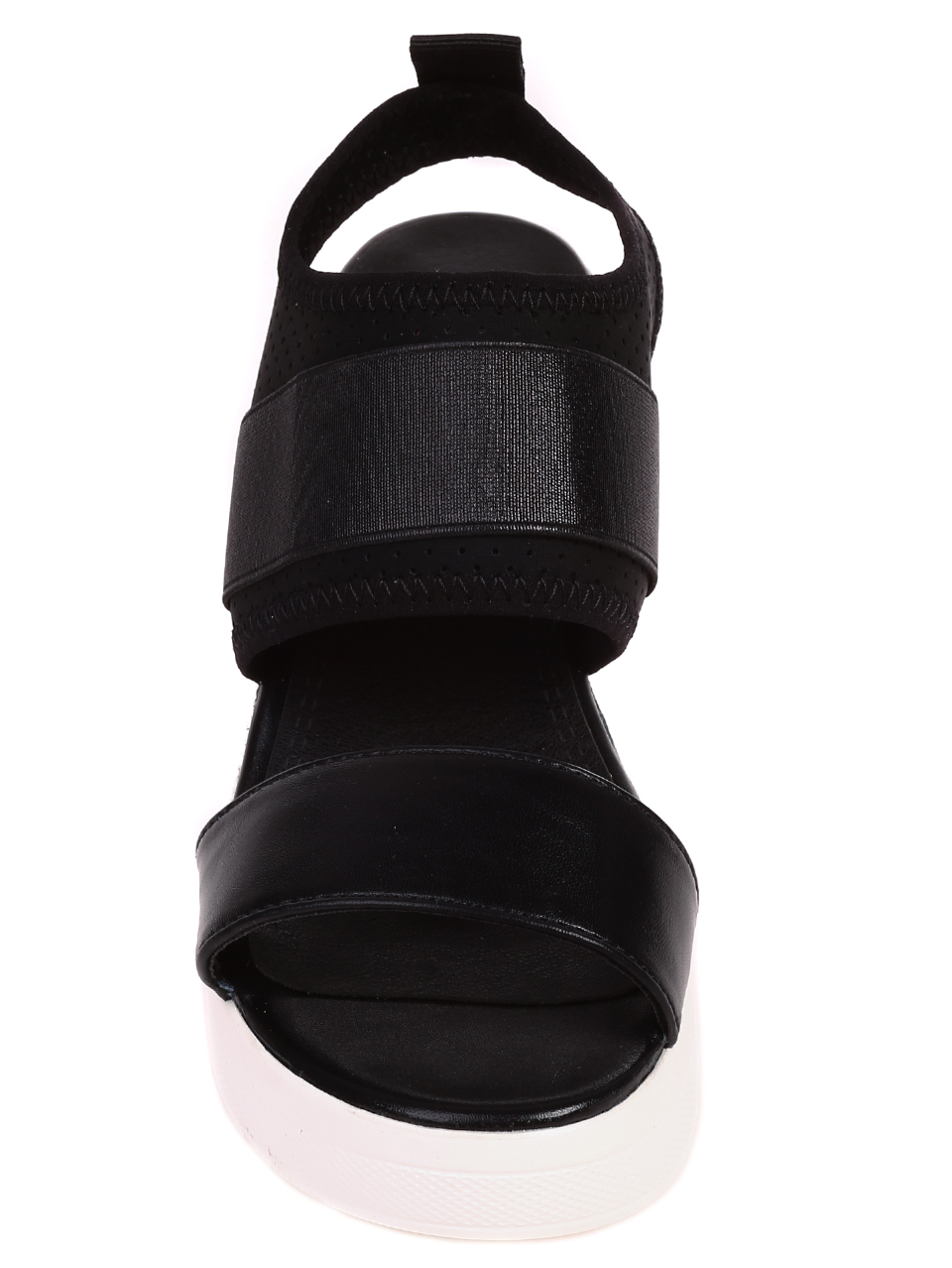 Ежедневни дамски сандали на платформа 4P-21088 black