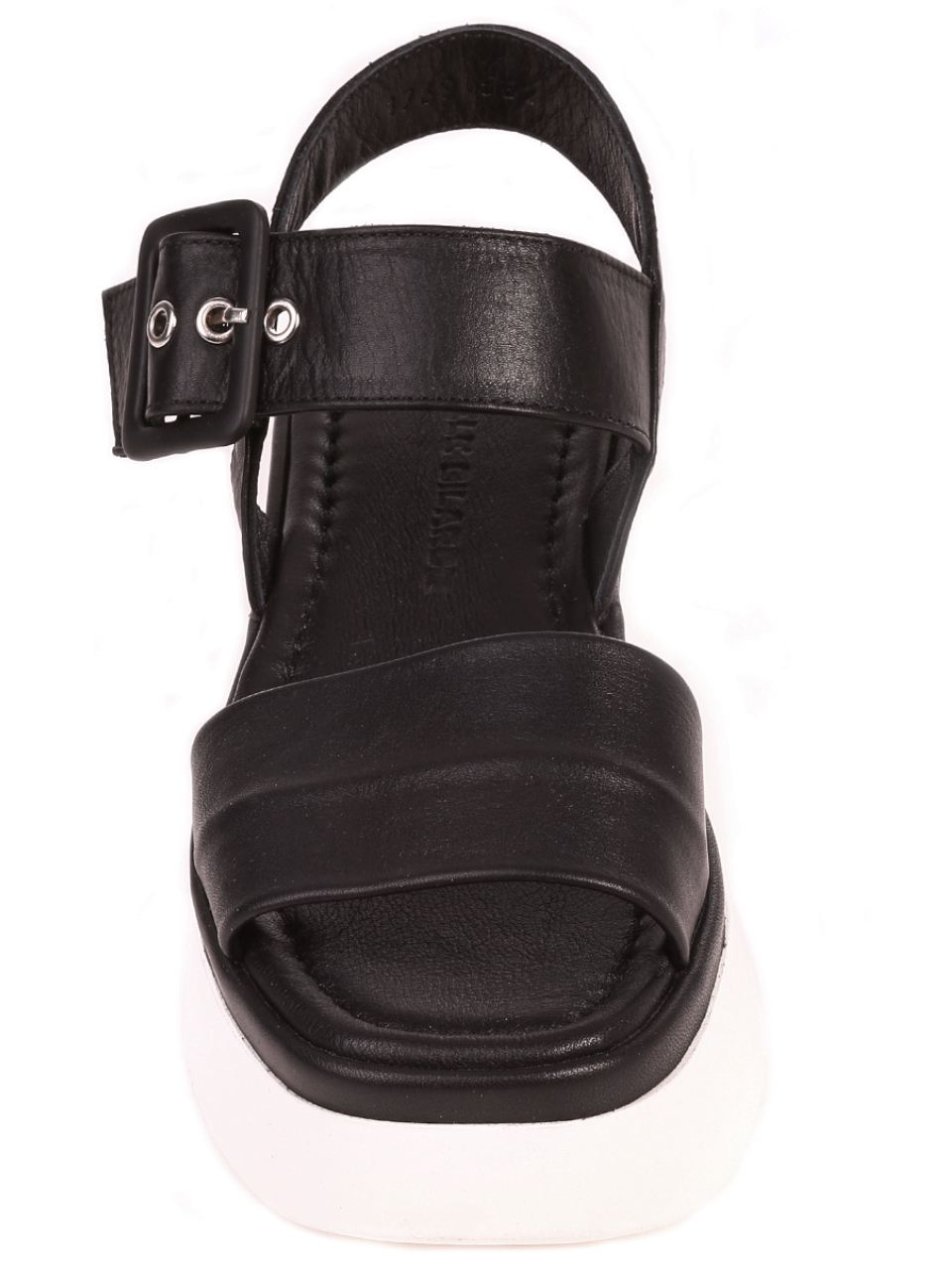 Ежедневни дамски сандали от естествена кожа 4AT-21324 black