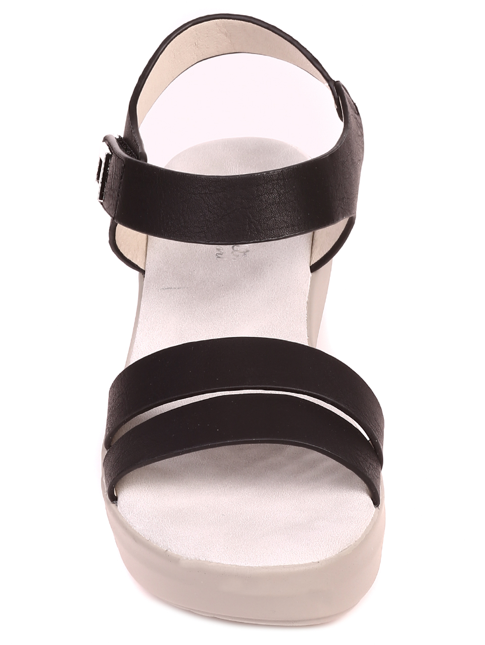 Ежедневни дамски комфортни сандали на платформа 4C-21129 black